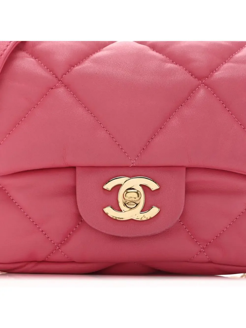 Chanel Calfskin Quilted Mini Square #322213C19B
